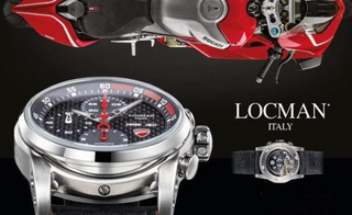 LOCMAN SVELA LA NUOVA COLLEZIONE CON DUCATI