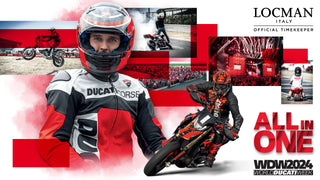 LOCMAN E LA PASSIONE PER GLI OROLOGI: OFFICIAL TIMEKEEPER DELLA WORLD DUCATI WEEK 2024