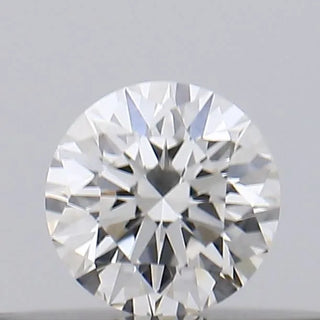 0.18ct Round Natural Diamond (Colour H, Clarity VVS1, Cut EX, GIA Certified)