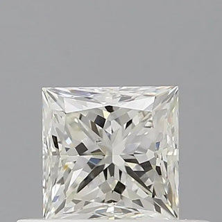 0.50ct Princess Natural Diamond (Colour J, Clarity VS2, GIA Certified)