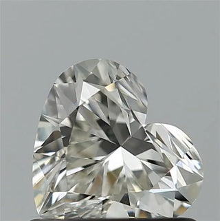 0.63ct Heart Natural Diamond (Colour J, Clarity IF, GIA Certified)