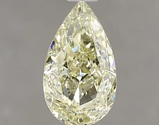 1.00ct Pear Natural Diamond (Colour Fancy Light Greenish Yellow, Clarity VS2, GIA Certified)