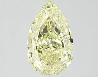1.08ct Pear Natural Diamond (Colour Fancy Light Yellow, Clarity IF, Cut EX, GIA Certified)