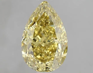 2.01ct Pear Natural Diamond (Colour Fancy Deep Yellow, Clarity VVS1, GIA Certified)