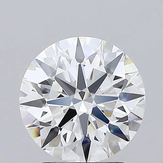 2.10ct Round Lab Grown Diamond (Colour D, Clarity VVS1, Cut ID, IGI Certified)