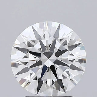 2.21ct Round Lab Grown Diamond (Colour D, Clarity IF, Cut ID, IGI Certified)
