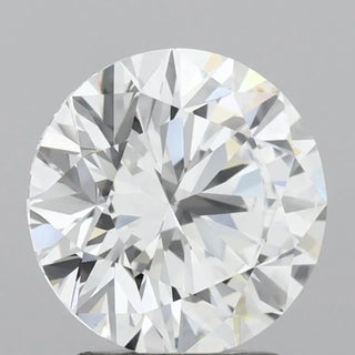 2.23ct Round Lab Grown Diamond (Colour D, Clarity IF, Cut ID, IGI Certified)