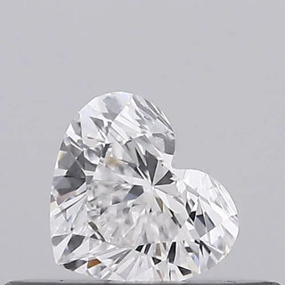 0.20ct Heart Natural Diamond (Colour E, Clarity IF, GIA Certified)