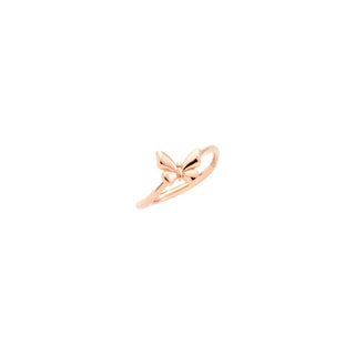 ANELLO DODO FARFALLA E ORO ROSA DAC2003-BFLYS-0009R-50