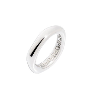 ANELLO FASCIA IRREGOLARE ESSENTIALS IN ARGENTO 925 DAB6004-IRREG-000AG-54