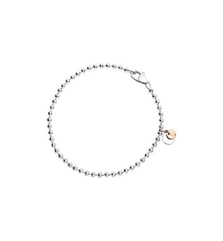 BRACCIALE BOLLICINE ARGENTO E ORO DODO DBB2001-BOLLI-0009A-M