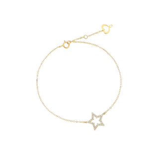 BRACCIALE BRILLANDO STELLA 18KT brbrl3d