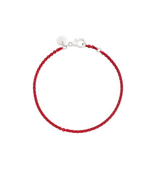 BRACCIALE DODO IN ARGENTO ROSSO DB/ARO/19