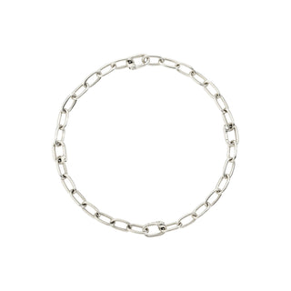 BRACCIALE DODO MAGLIE APRIBILI ESSENTIALS ARGENTO DBC1001-CHAIN-000AG-L