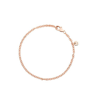 BRACCIALE ESSENTIALS DODO IN ORO ROSA DBB2000-CHAIN-0009R-L