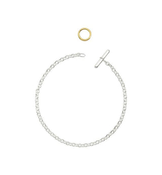 BRACCIALE IN ARGENTO E ORO DODO DB94013-CHAIN-000OA-M