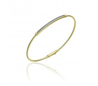 BRACCIALE STARDUST PAVE ORO GIALLO CON DIAMANTI 1B12195BB1180