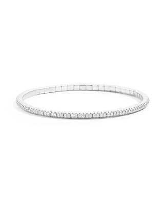 BRACCIALE TENNIS ELASTICO ORO DIAMANTI T83ML001/100-M