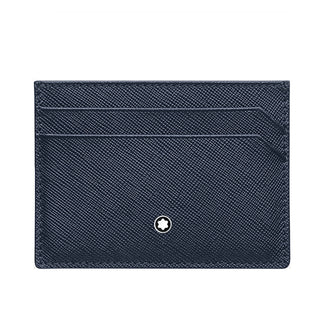 MONTBLANC CUSTODIA TASCABILE 5 SCOMPARTI SARTORIAL BLU 128596